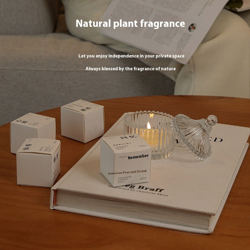 Xiangli Tibetan Poetry Aromatherapy Candle Gift Box Fragrance Wedding Tealight Hand Gift Birthday Lover Christmas Gift