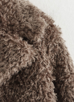 European And American Style Women's Clothing 25 Winter New Fashion Fur Warm Coat