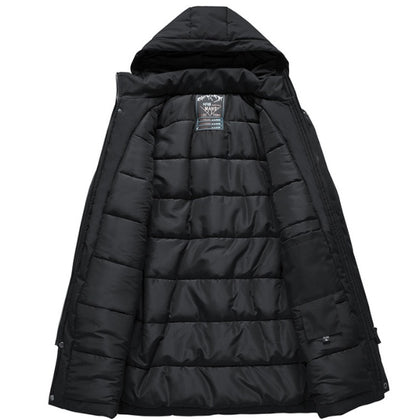 Men's Winter Mid-length Cotton Coat