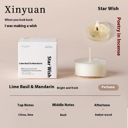 Xiangli Tibetan Poetry Aromatherapy Candle Gift Box Fragrance Wedding Tealight Hand Gift Birthday Lover Christmas Gift