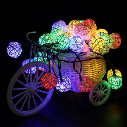 Thai Sepak Takraw Christmas Day Outdoor Garden Decoration Lantern