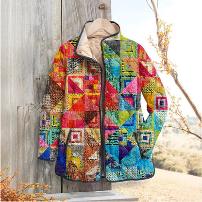 Women's Printed Fall Winter Coat