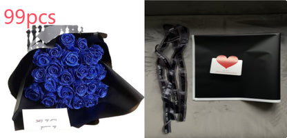 Personalized Valentine's Day Bridal Bouquet Preserved Fresh Flower