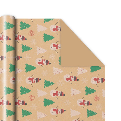 Christmas Gift Packaging Kraft Paper Vintage Gift