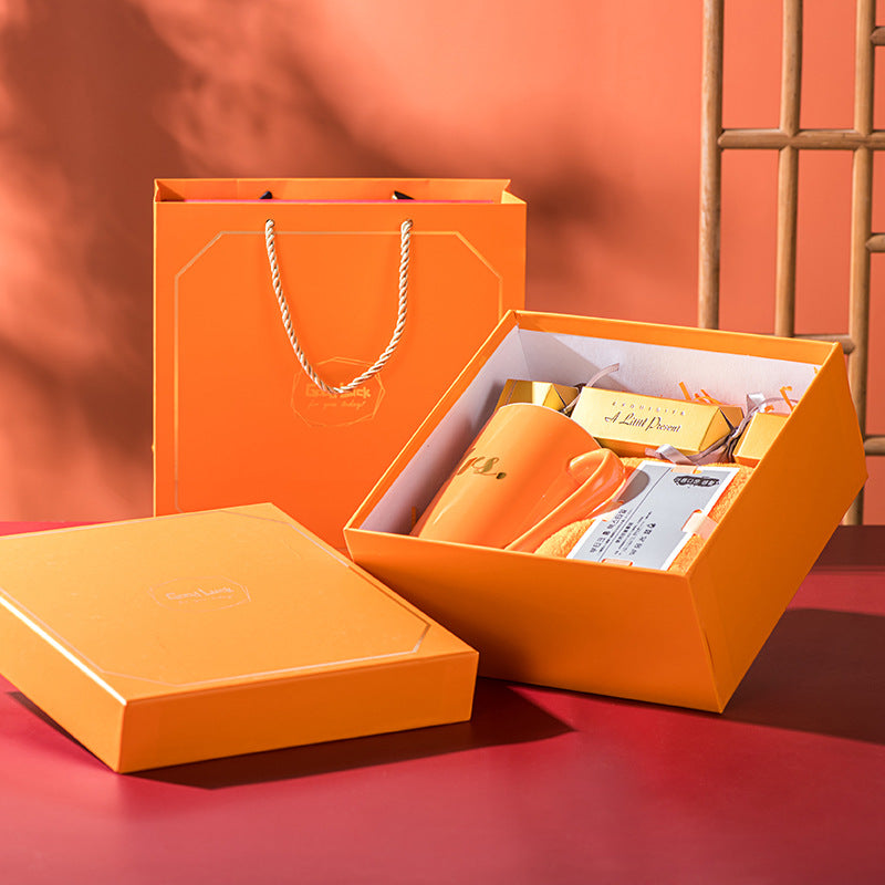 Gift Ceramic Cup Gift Box Activity Gift
