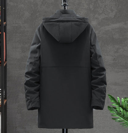 Men's Winter Mid-length Cotton Coat