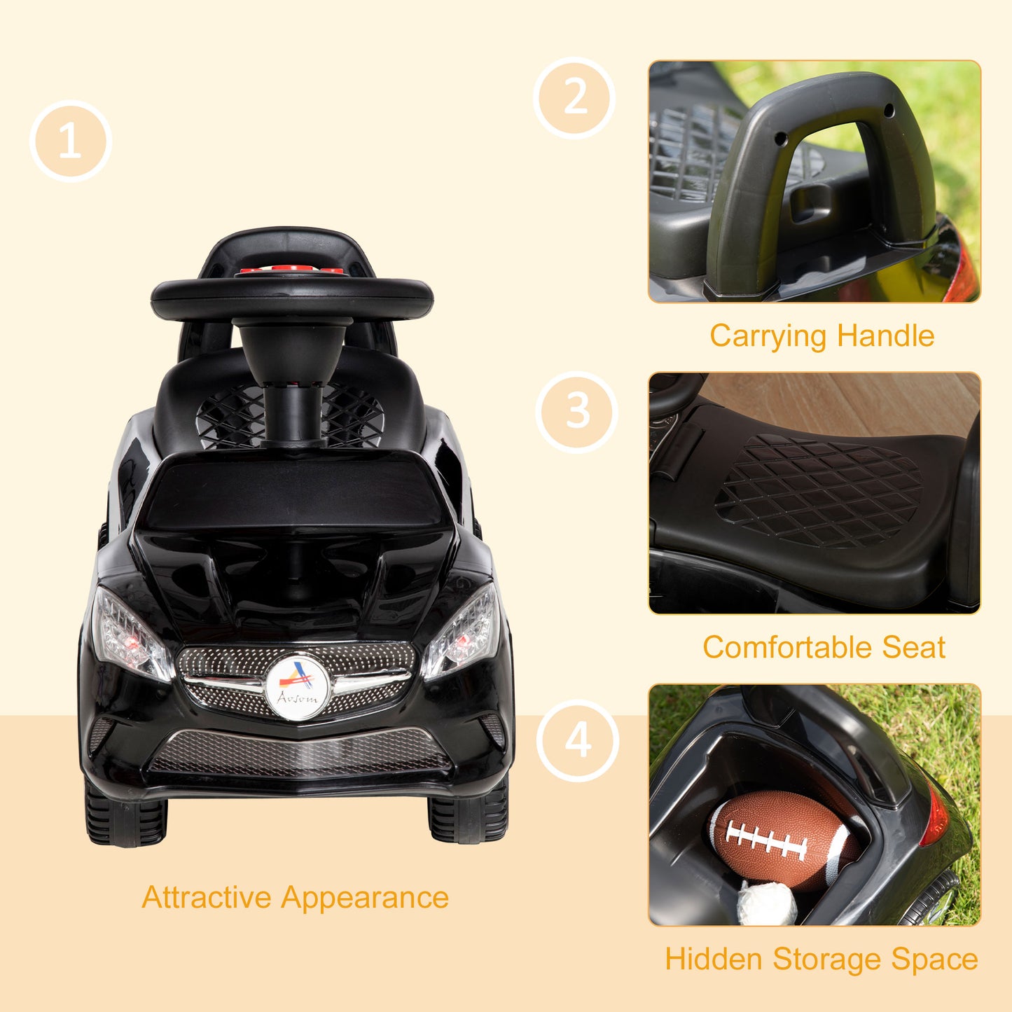 Kids Ride On Push Car