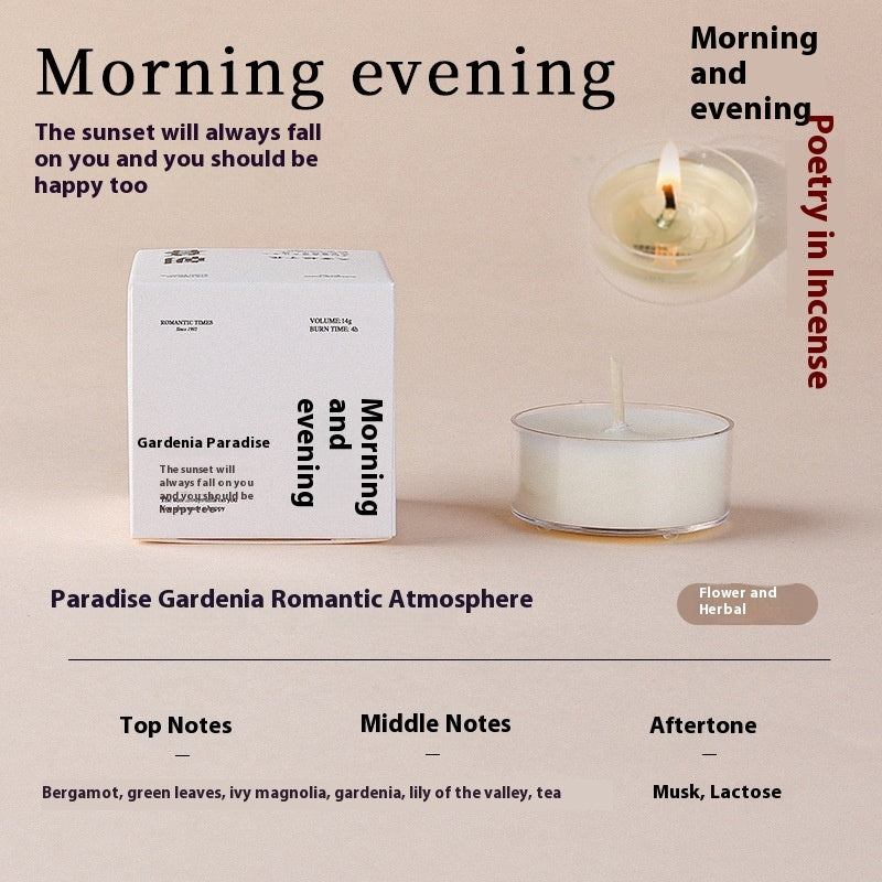 Xiangli Tibetan Poetry Aromatherapy Candle Gift Box Fragrance Wedding Tealight Hand Gift Birthday Lover Christmas Gift